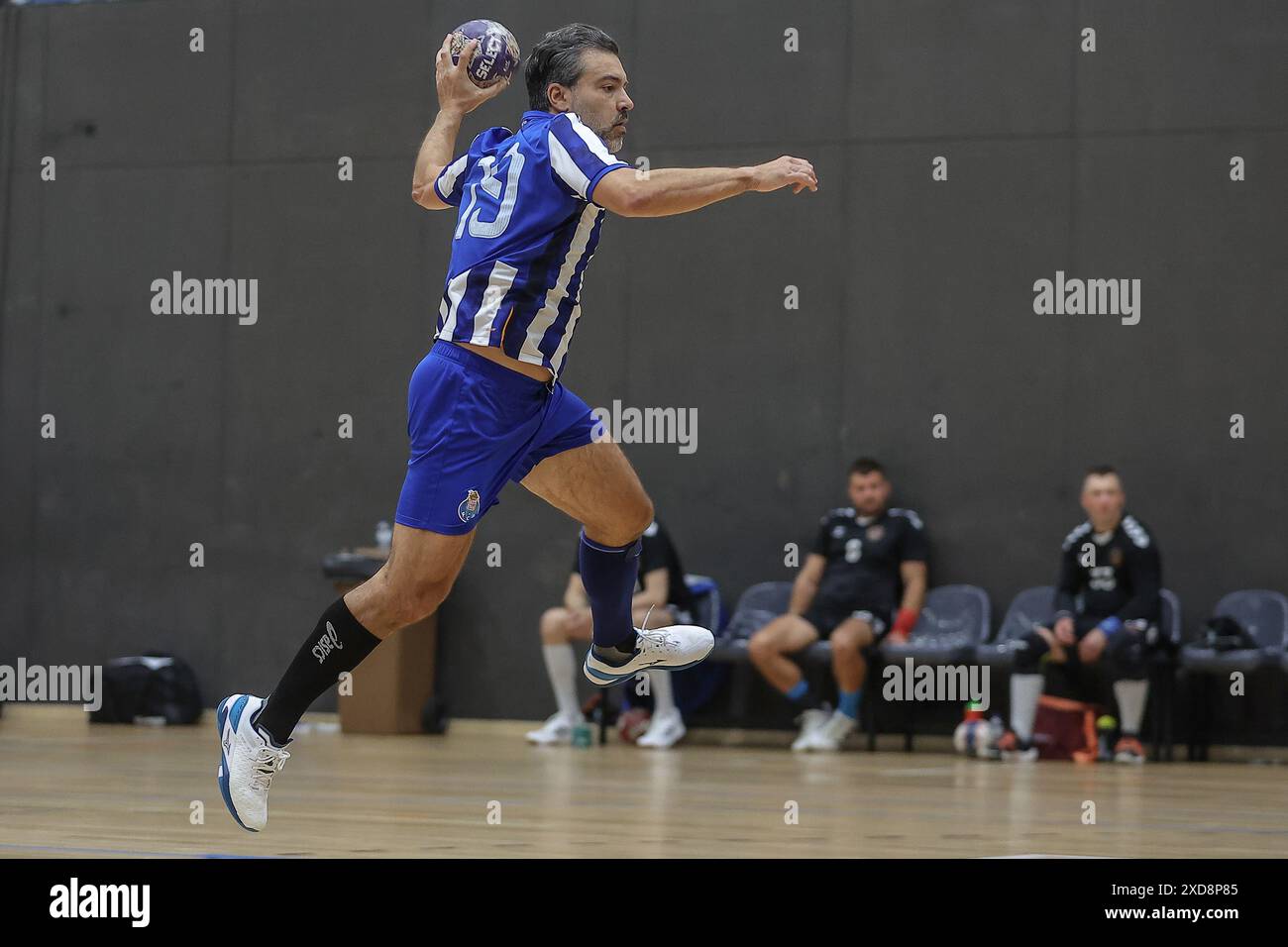 Paredes, 20/06/2024 - European Masters Championship - FC Porto Vintage-Dzik Warszawa, at the Paredes multipurpose pavilion Credit: Atlantico Press/Alamy Live News Stock Photo