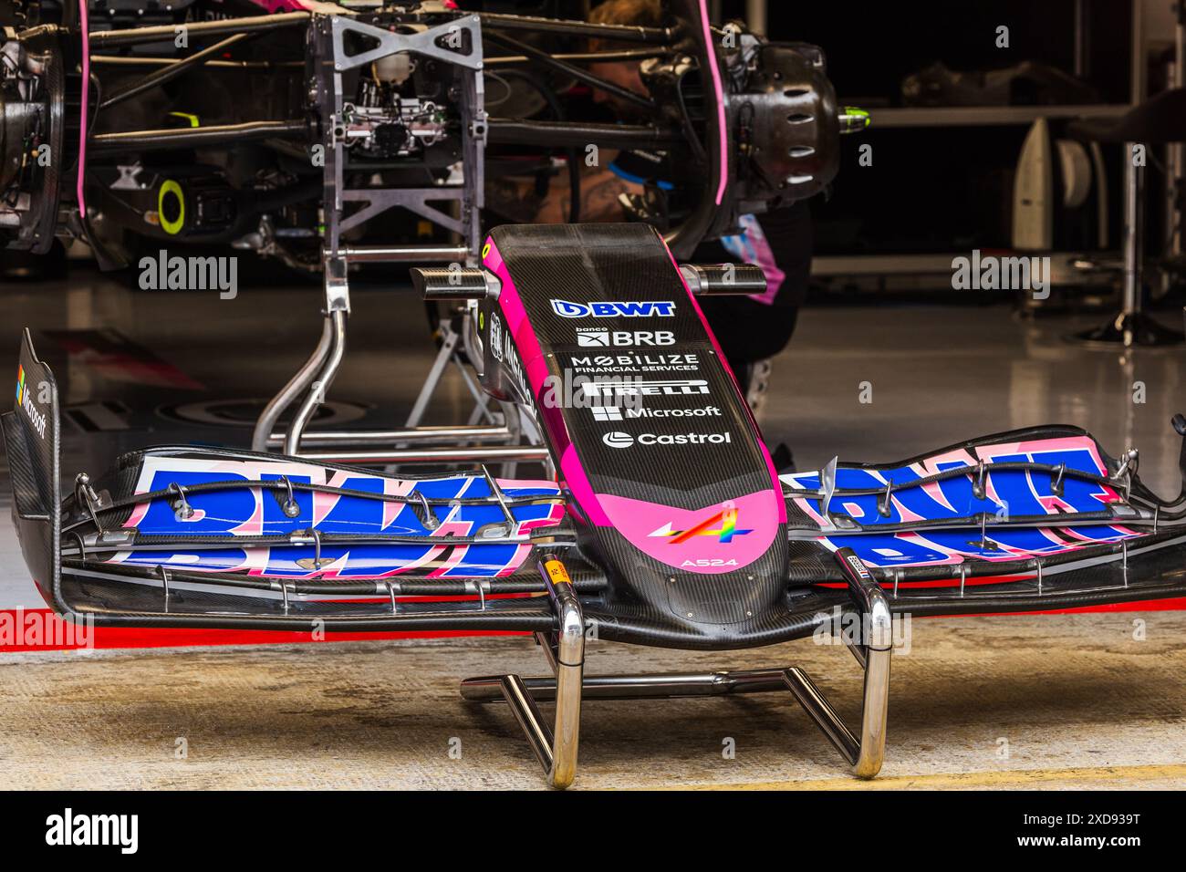 Bwt alpine formula one car hi-res stock photography and images - Alamy