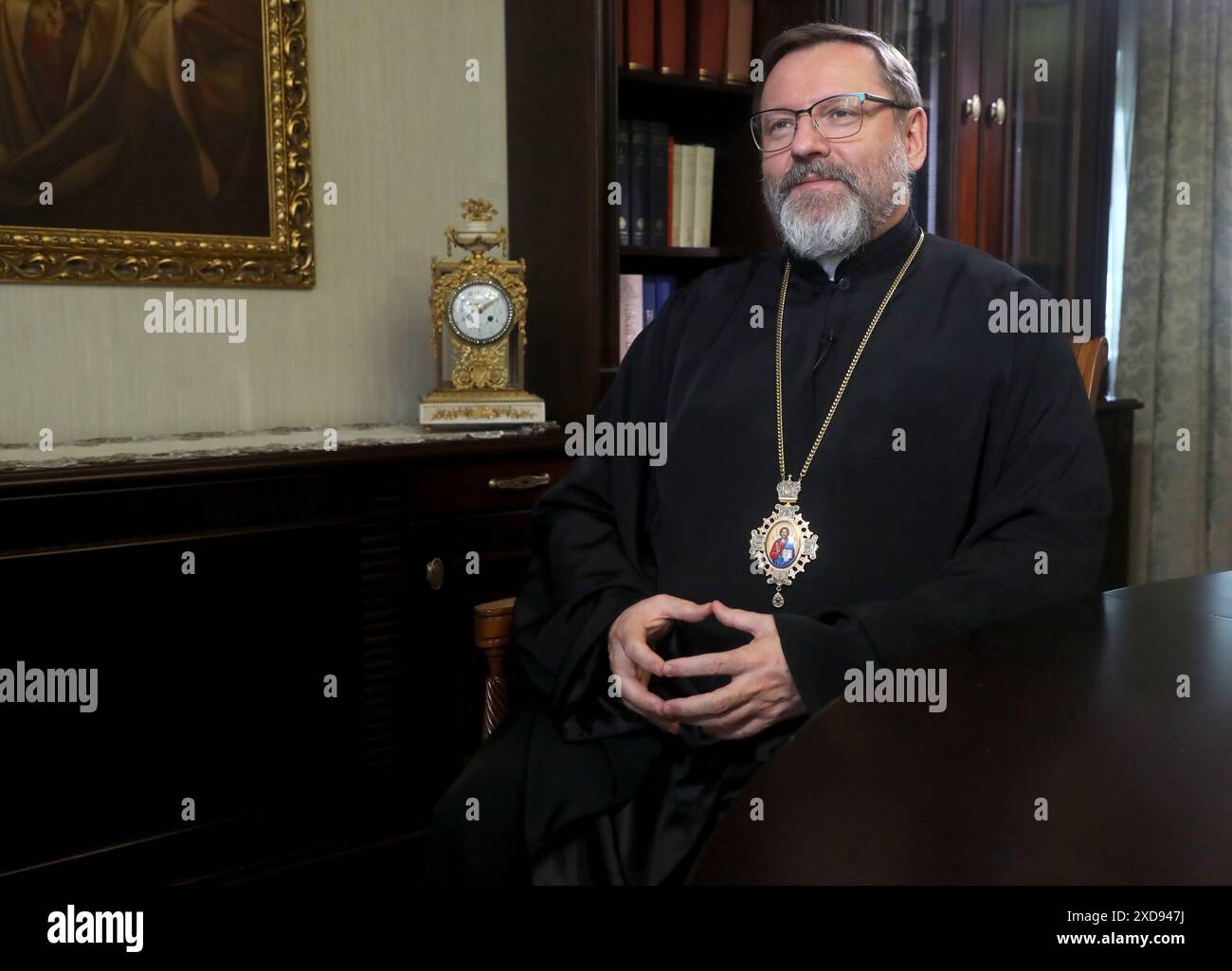 Non exclusive kyiv ukraine june 19 2024 primate of the ukrainian