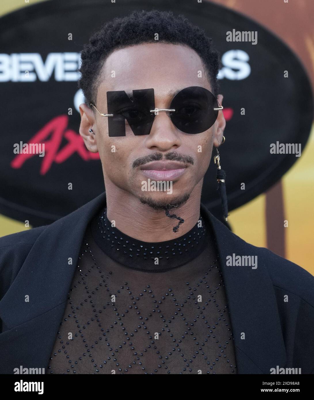 Durand Bernarr arrives at the BEVERLY HILLS COP: AXEL F World Premiere