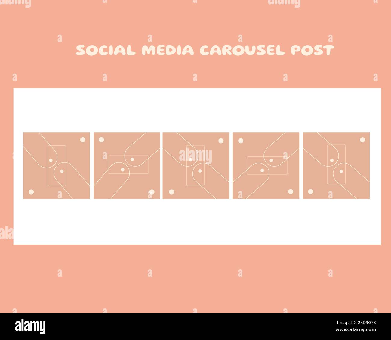 Social media carousel post template Stock Vector Image & Art - Alamy