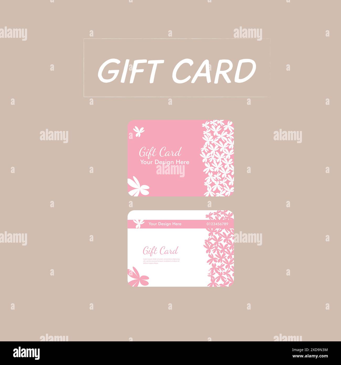 Present cards Stock Vector Images - Alamy