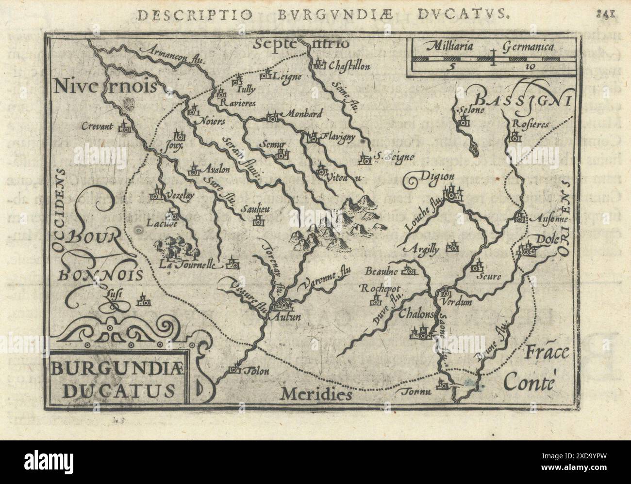 Burgundy map hi-res stock photography and images - Alamy