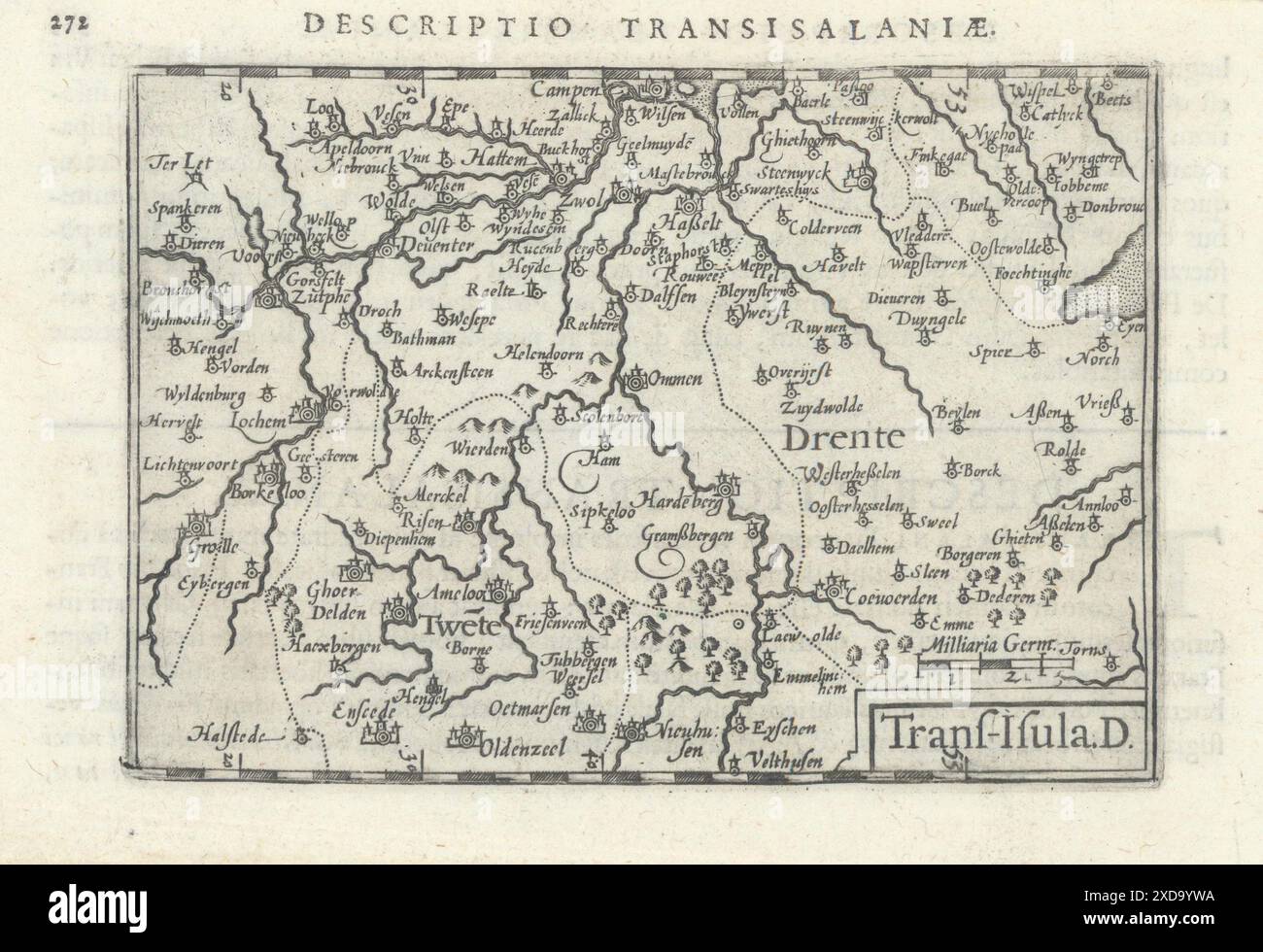 Isula Map Map of overijssel hi-res stock photography and images - Alamy