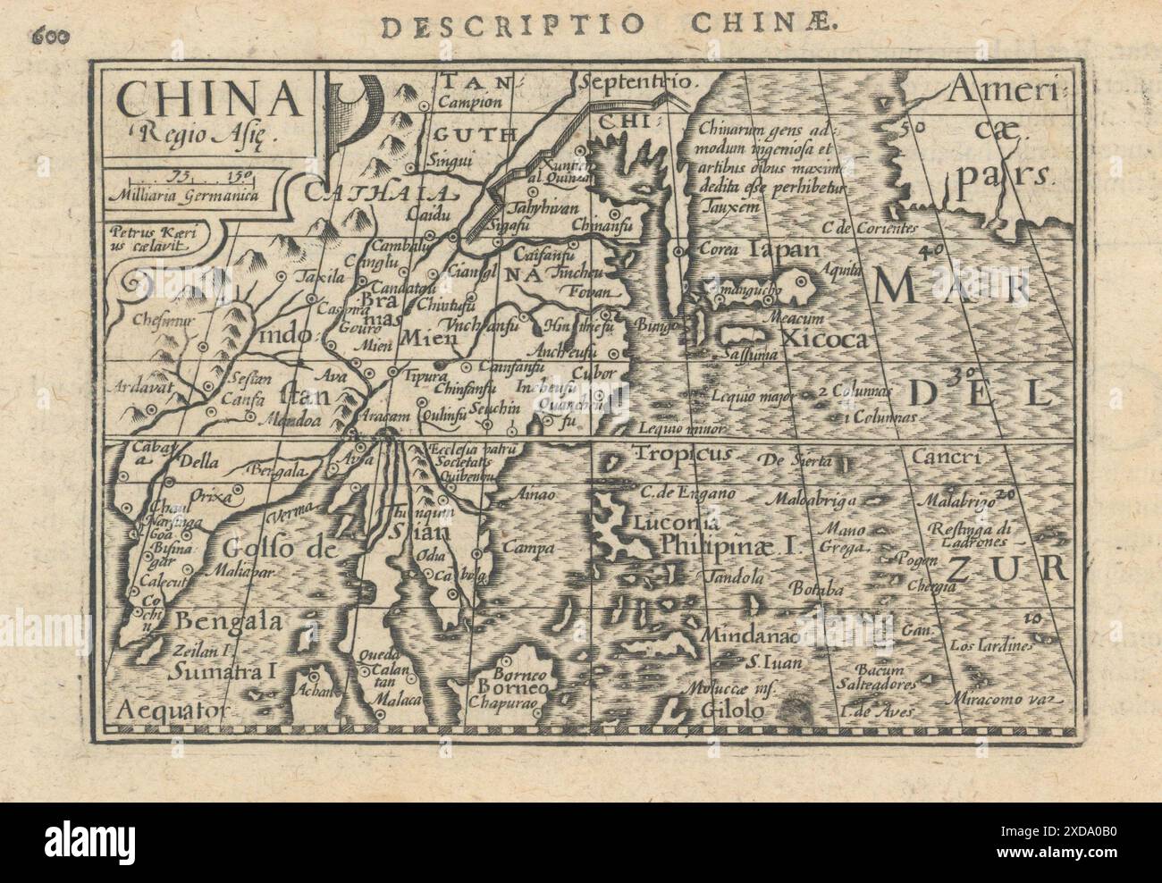 Map china 17th century hi-res stock photography and images - Alamy