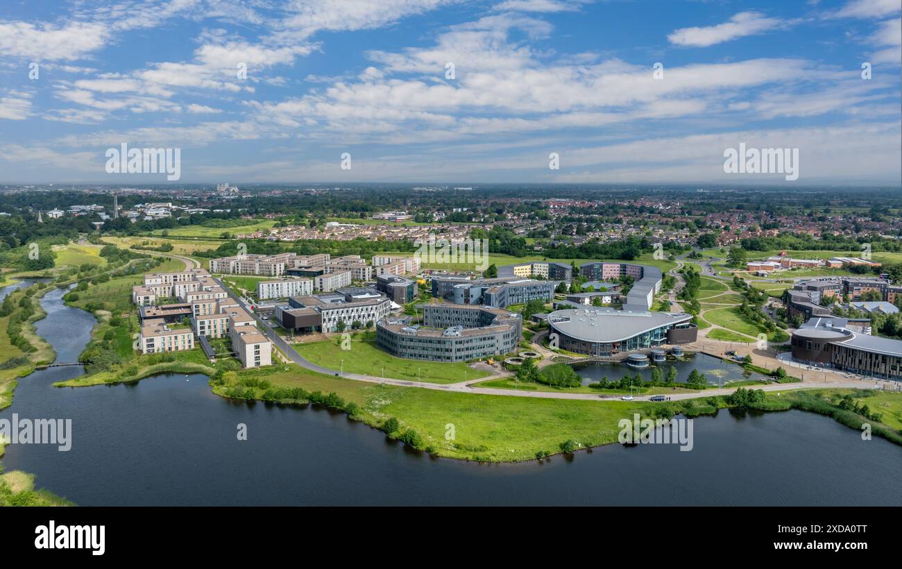 York University Aerial View Of The University Of York England Campus York University Aerial View Of The University Of York England Campus