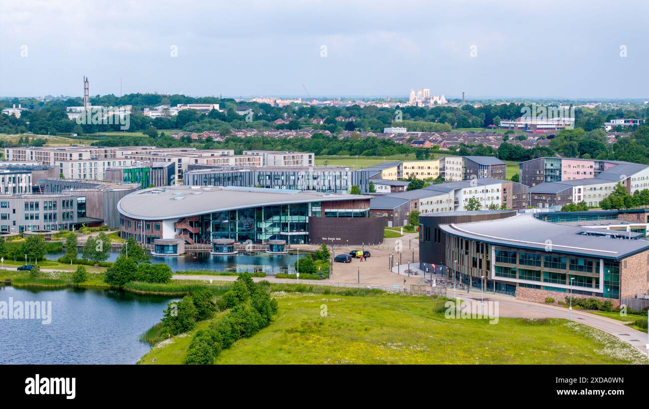 York University Aerial View Of The University Of York England Campus York University Aerial View Of The University Of York England Campus