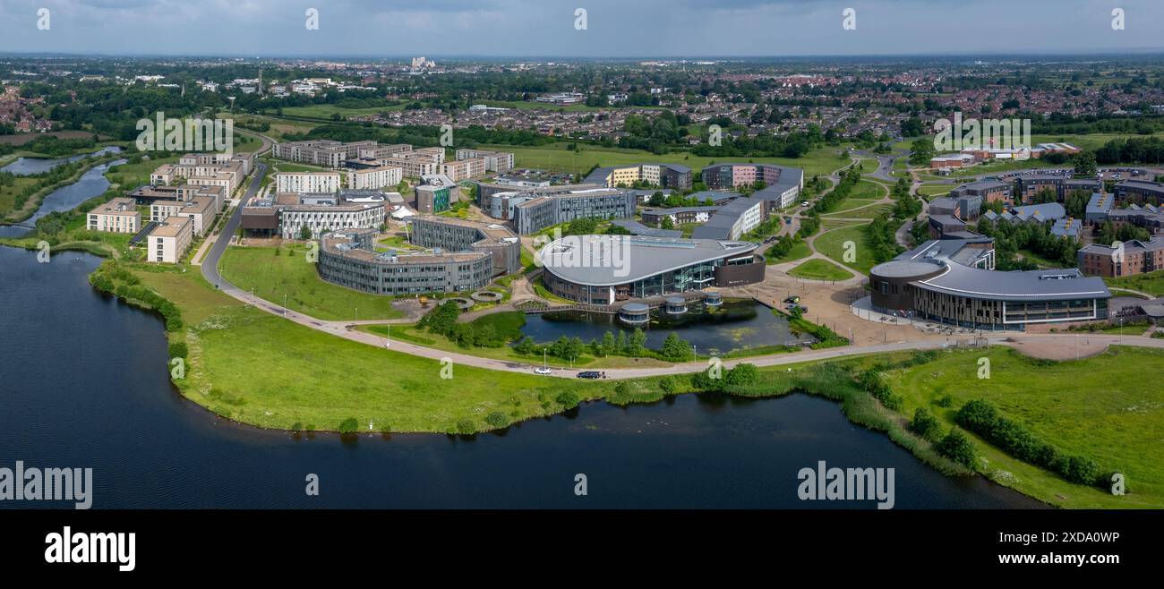 York University Aerial View Of The University Of York England Campus York University Aerial View Of The University Of York England Campus