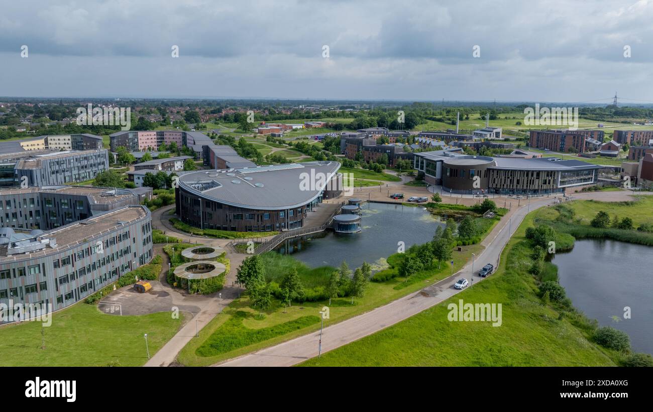 York England York University Aerial View Of The University Of York York England York University Aerial View Of The University Of York