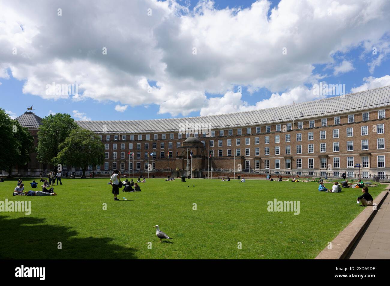 College Green, Bristol City Council, Bristol, Great Britain Stock Photo