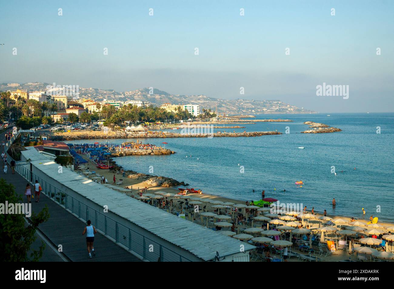 Rimini Ridde Rimini coastline hi-res stock photography and images - Alamy