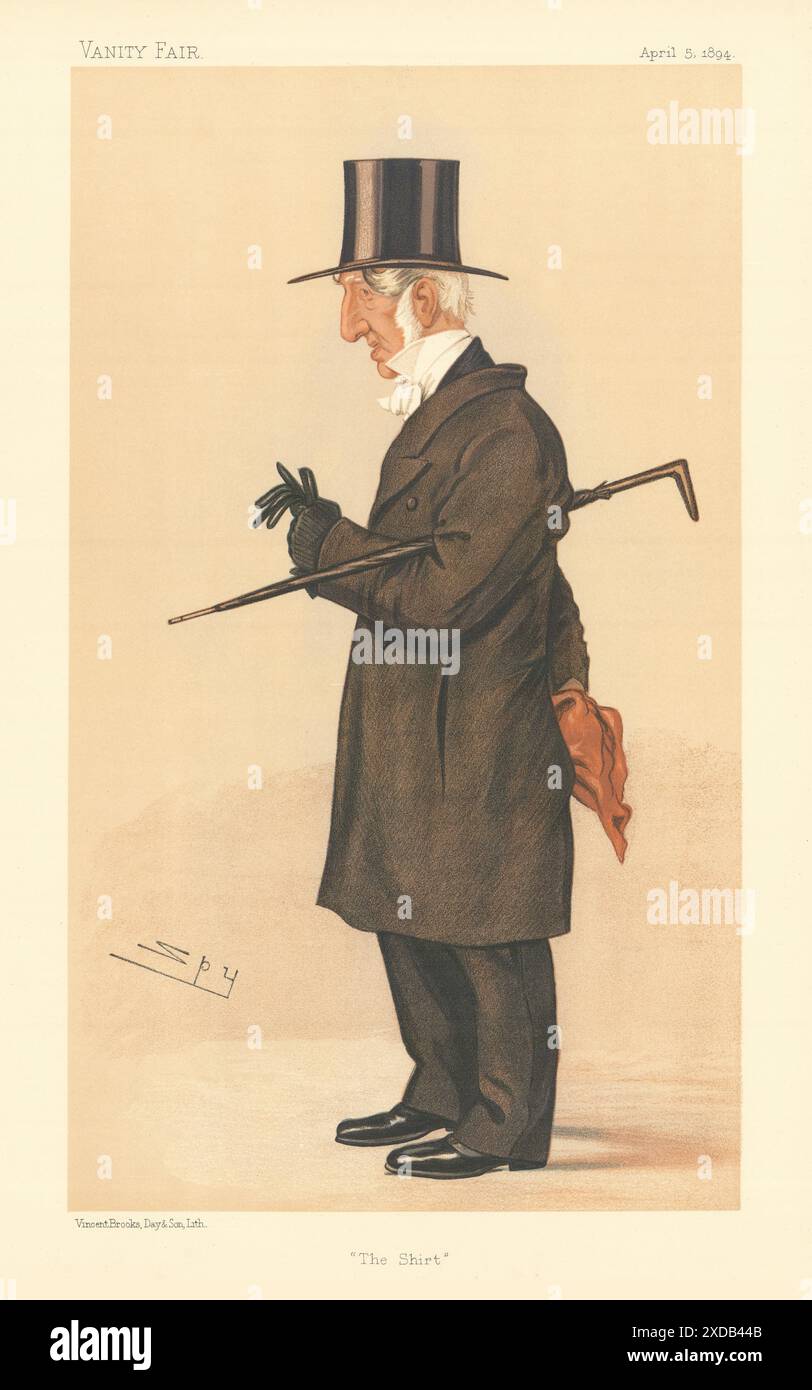 VANITY FAIR SPY CARTOON James Sewell, New College Oxford Warden 'The ...