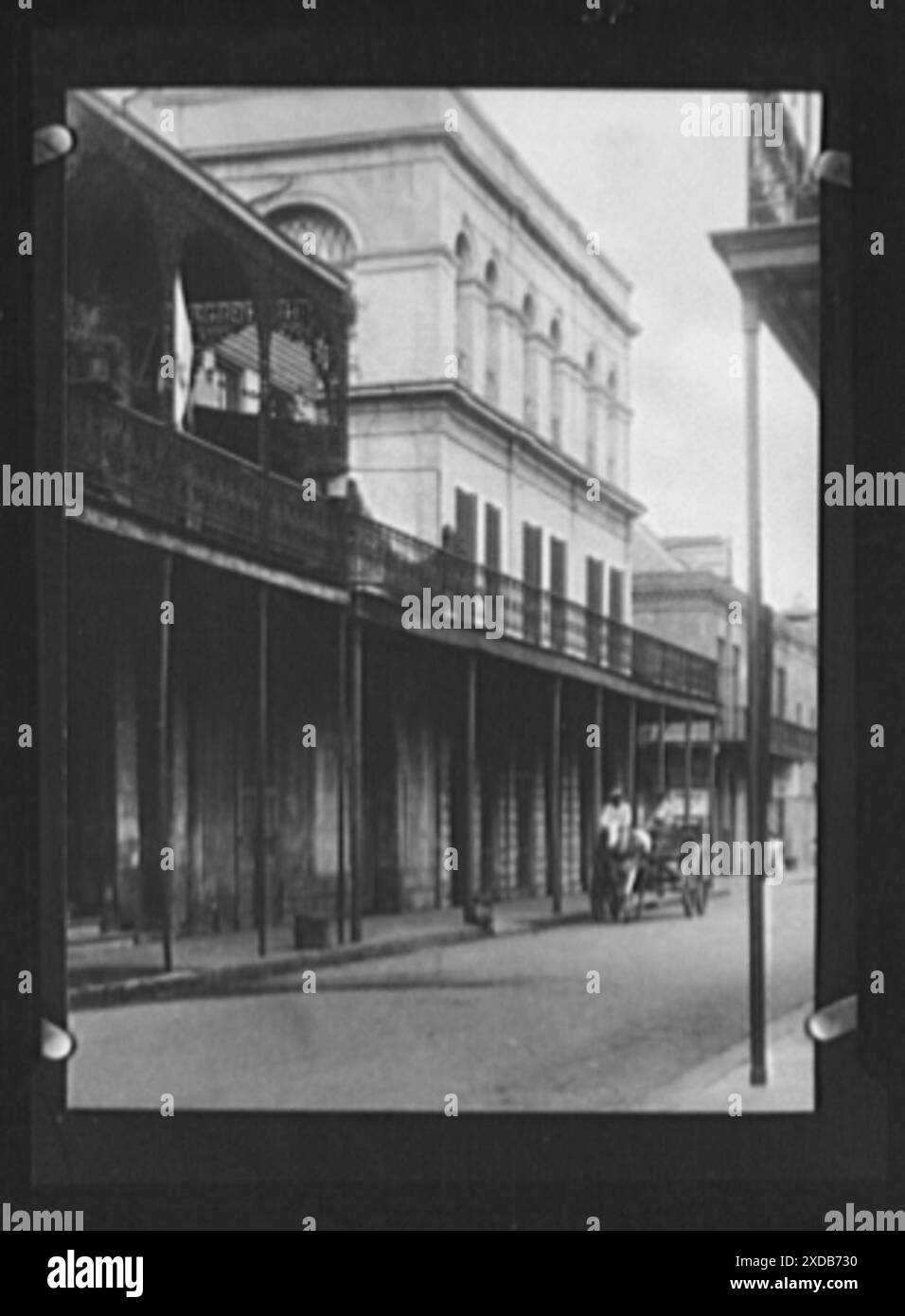 Haunted house (now the Warrington home), New Orleans. Genthe photograph