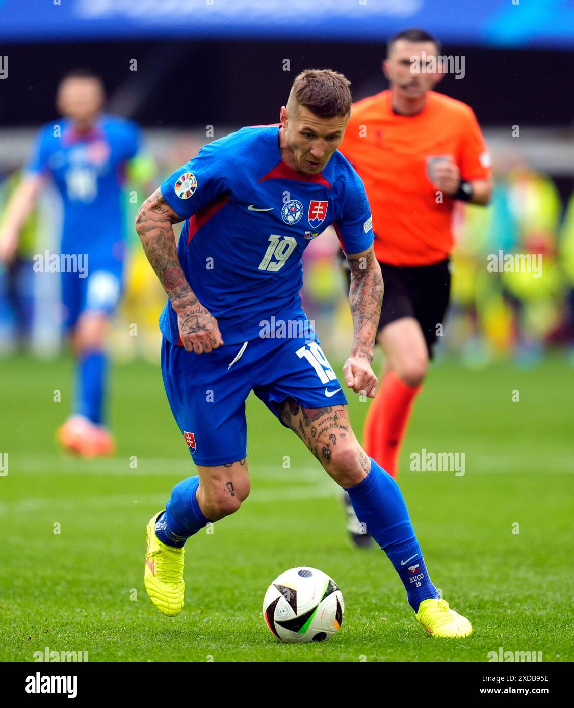 Slovakia's Juraj Kucka during the UEFA Euro 2024 Group D match at the ...