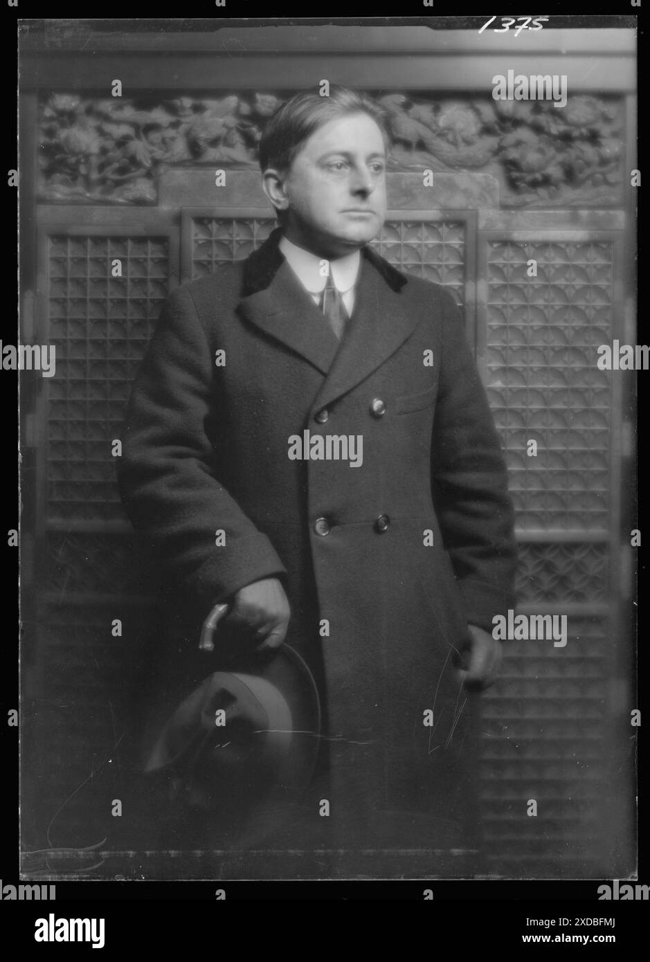 Wright, Spencer, Mr., portrait photograph. Genthe photograph collection