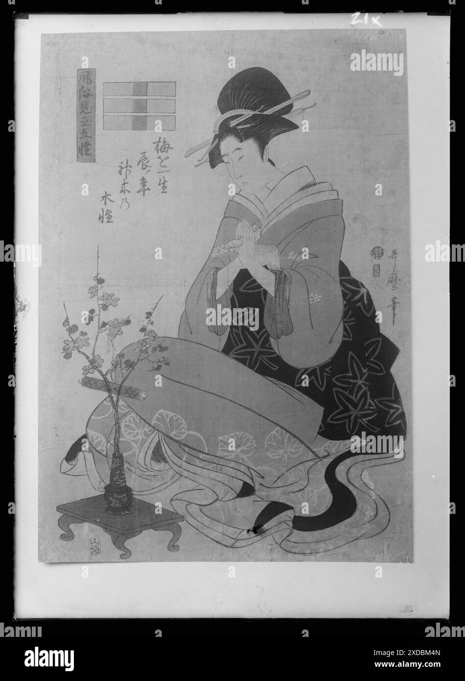 japanese-painting-genthe-photograph-collection-stock-photo-alamy