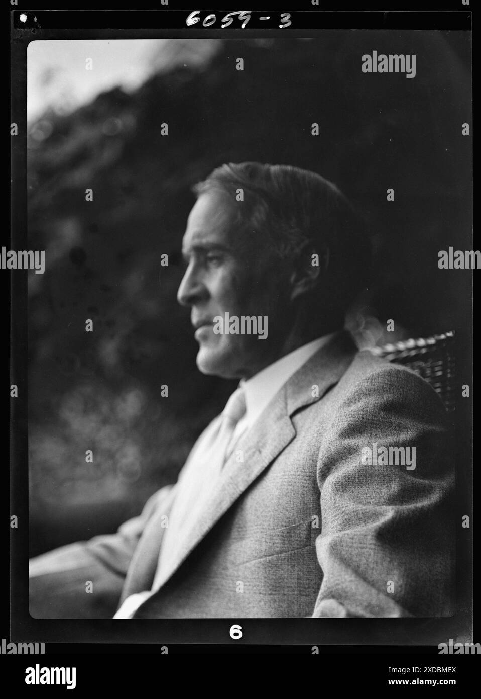 Wood, Robert, Professor, portrait photograph. Genthe …