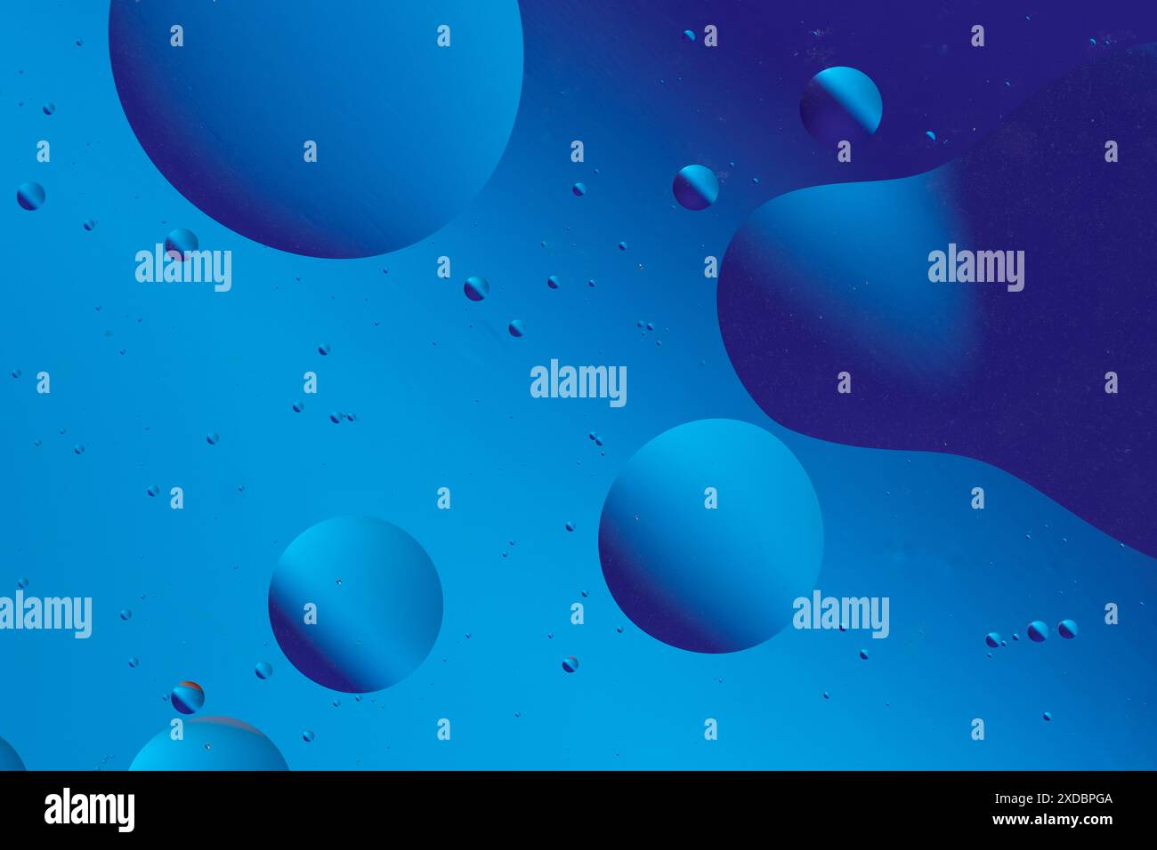 Abstract gradient background with smooth lines and circles of blue ...