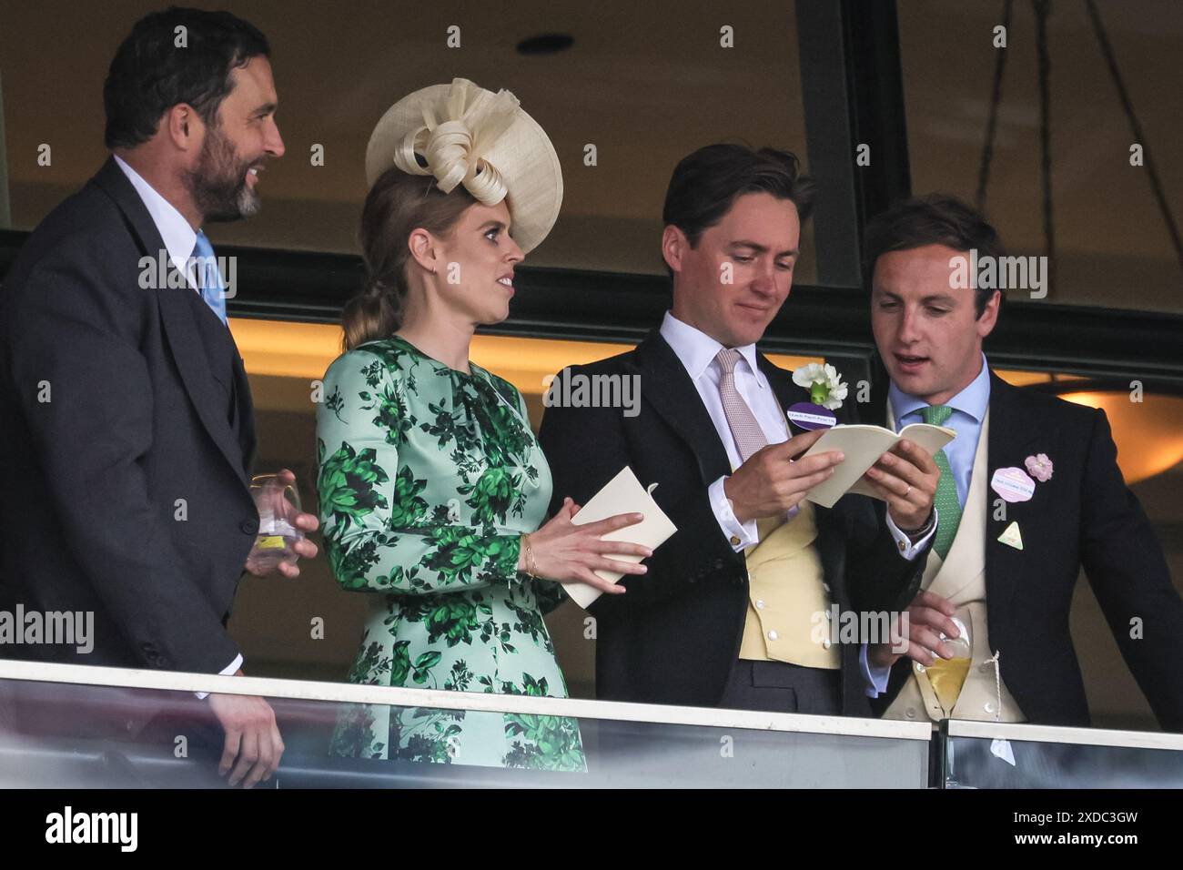 Princess beatrice and husband edoardo mapelli mozzi hi-res stock ...