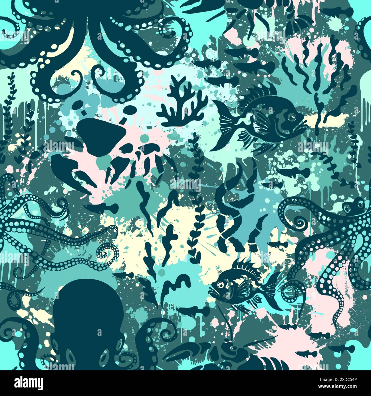 Coral vector illustration cartoon Stock Vector Images - Alamy
