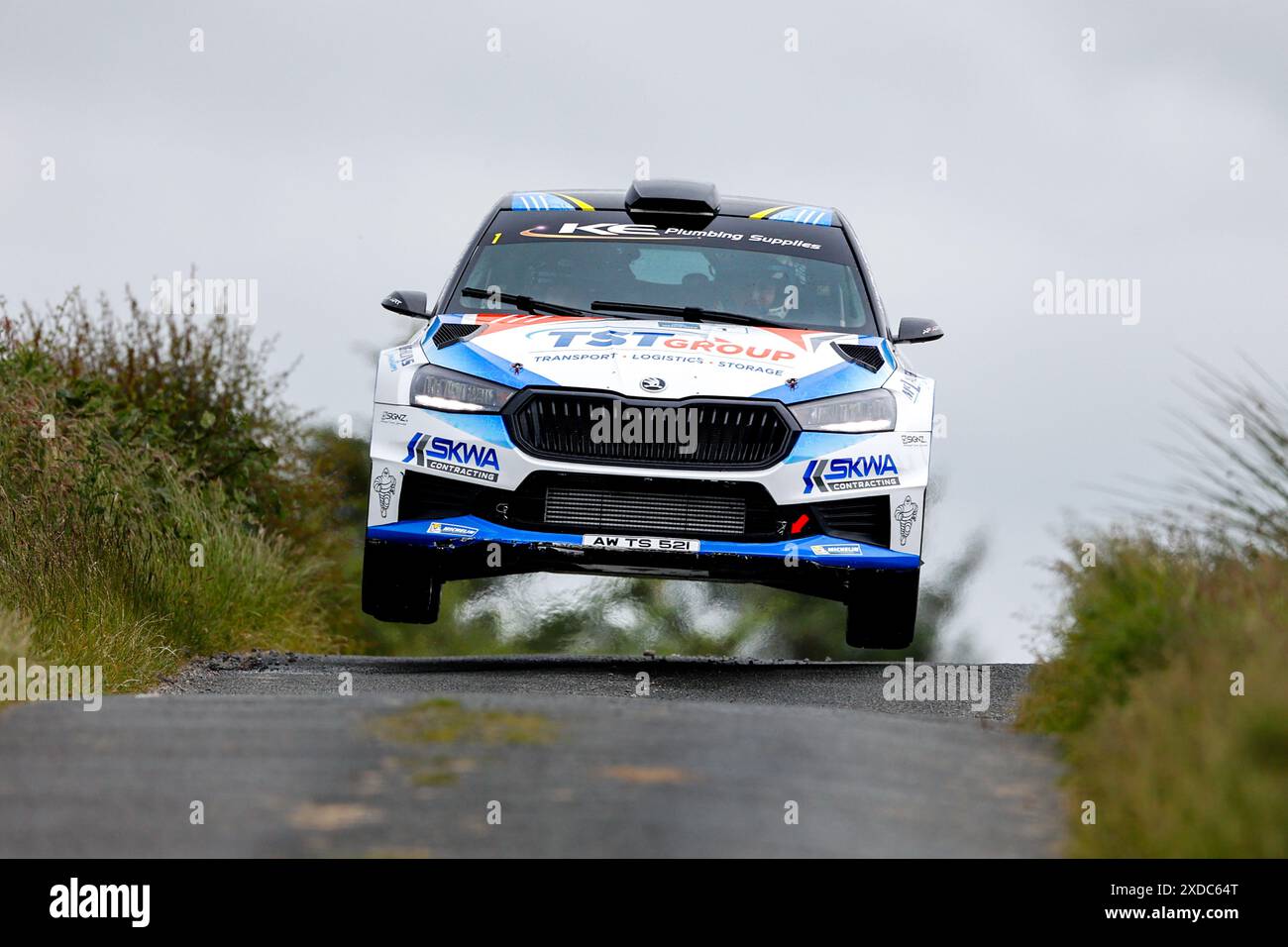 Callum Devine/Noel O'Sullivan (Skoda Fabia RS Stock Photo - Alamy