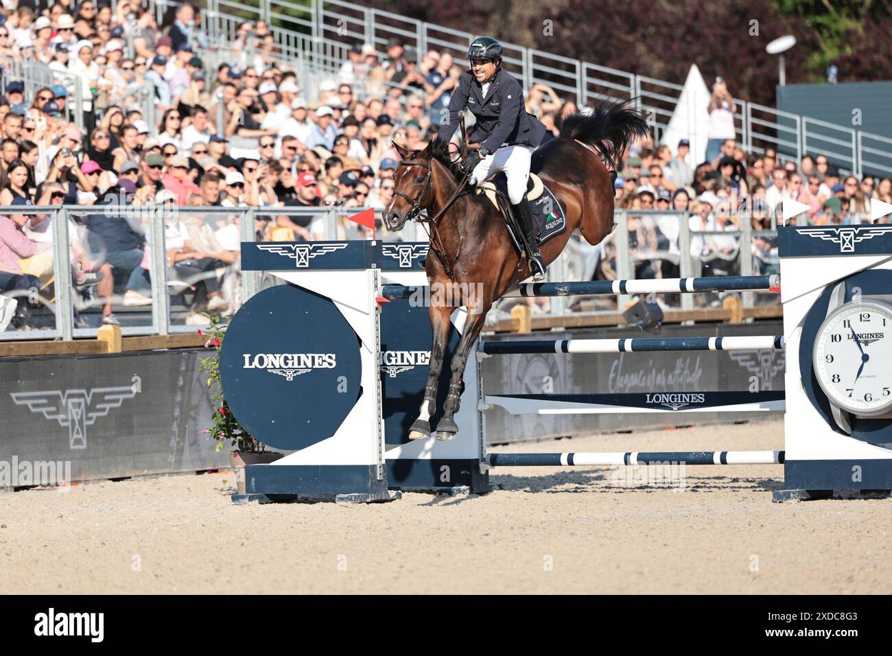 Nicolas Pizarro of Mexico with Pia Contra during the Second GCL ...