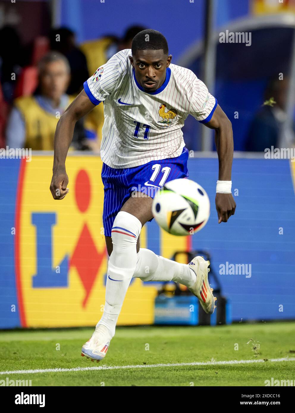 LEIPZIG - Ousmane Dembele of France during the UEFA EURO 2024 group D ...