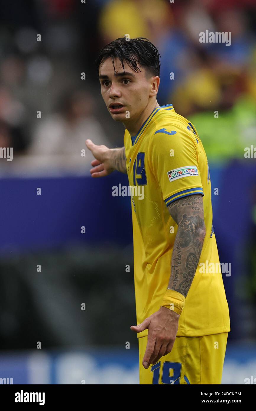 Dusseldorf, Germany 21.06.2024 Mykola Shaparenko of Ukraine during the