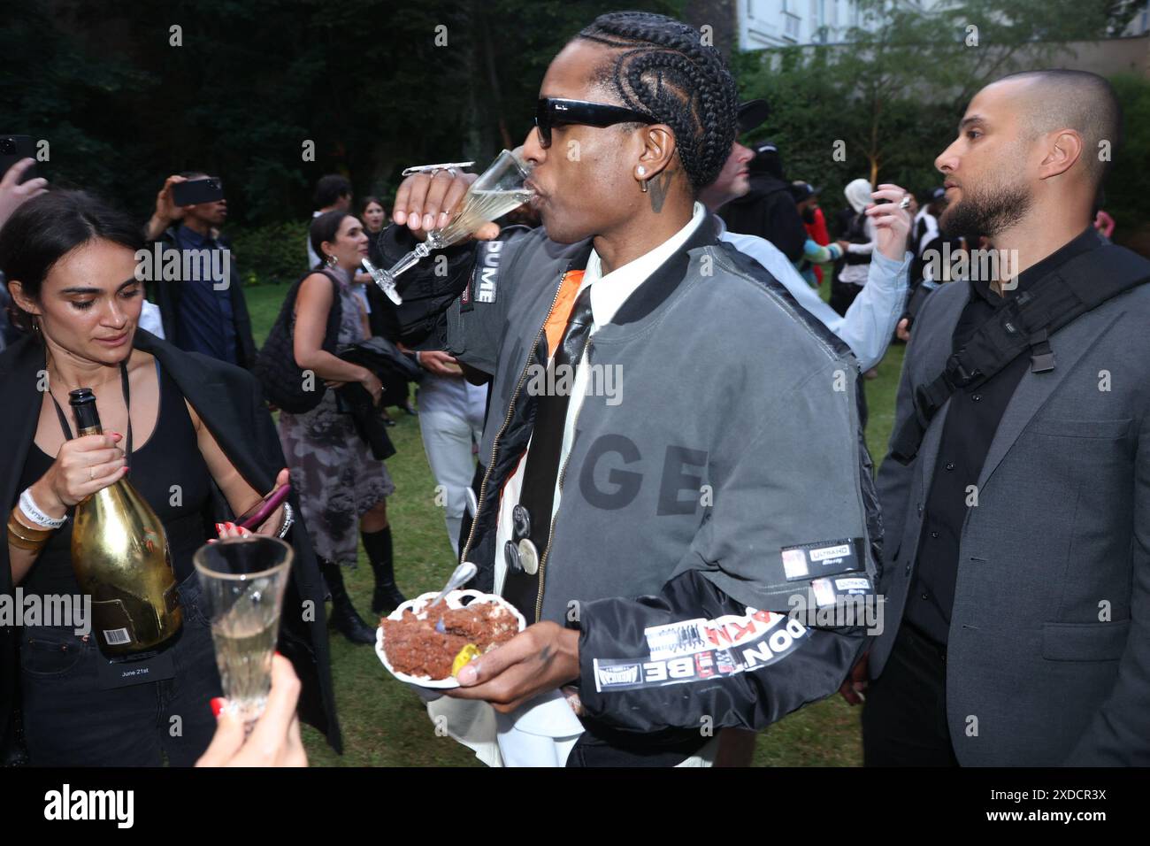 Asap Rocky attending the AAP Rocky