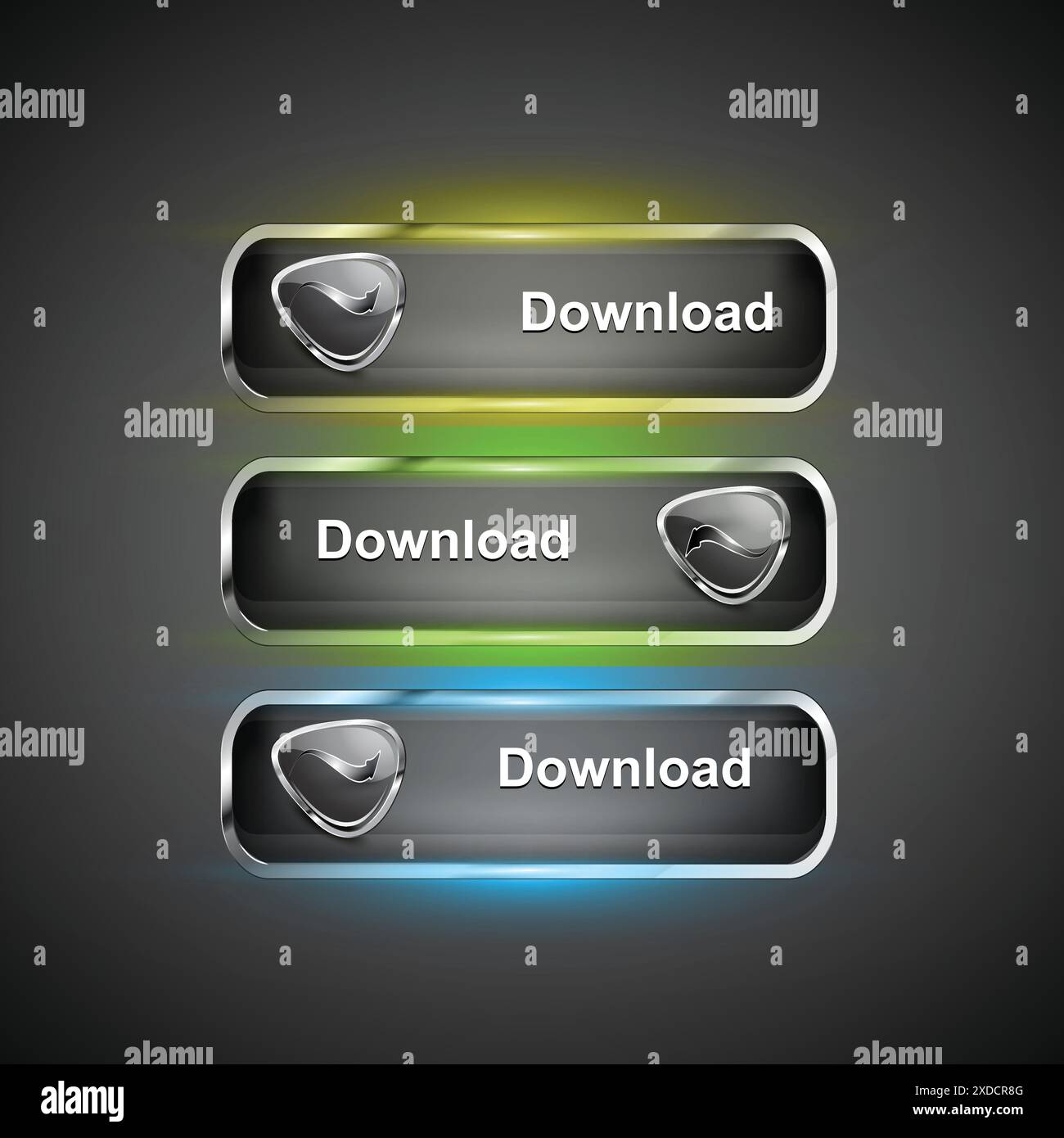 App download icons Stock Vector Images - Alamy