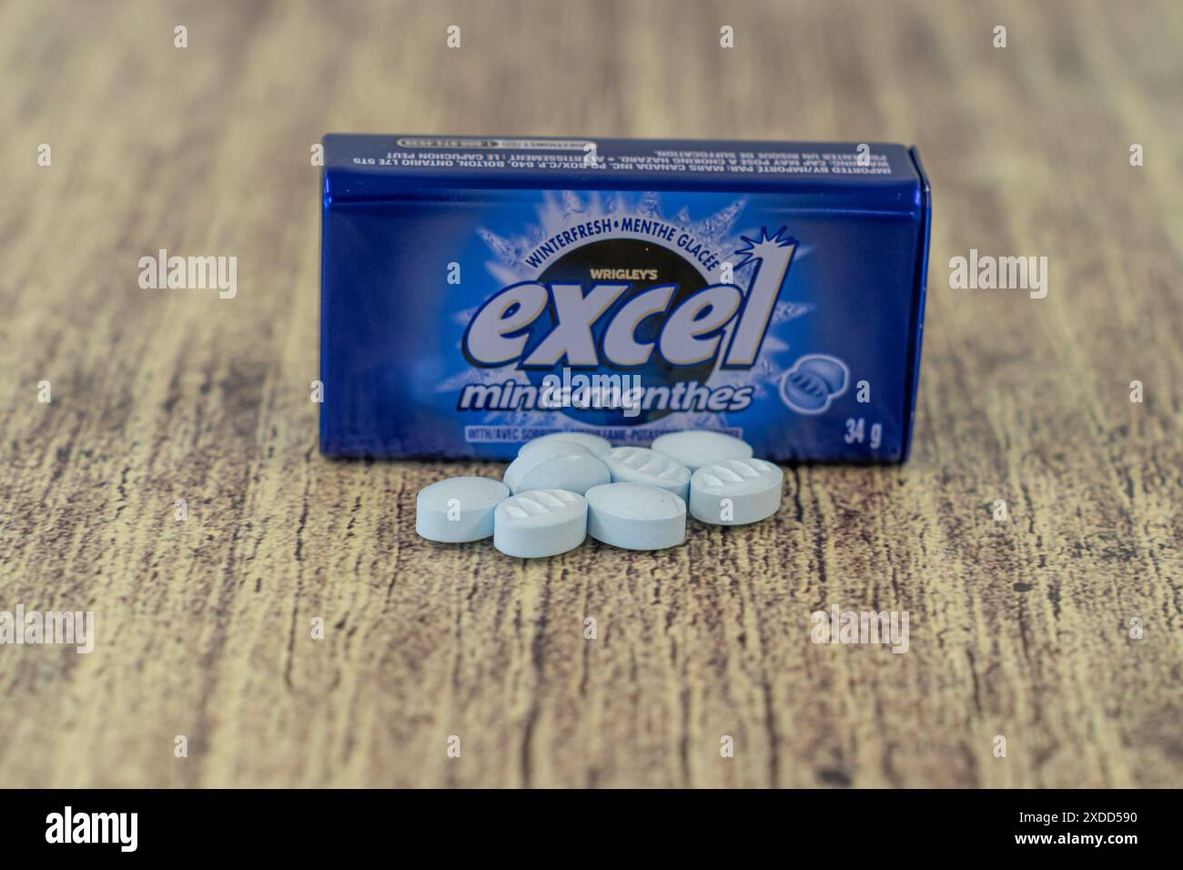 19 June 2024 Calgary Alberta Canada Excel breath mints Stock Photo Alamy