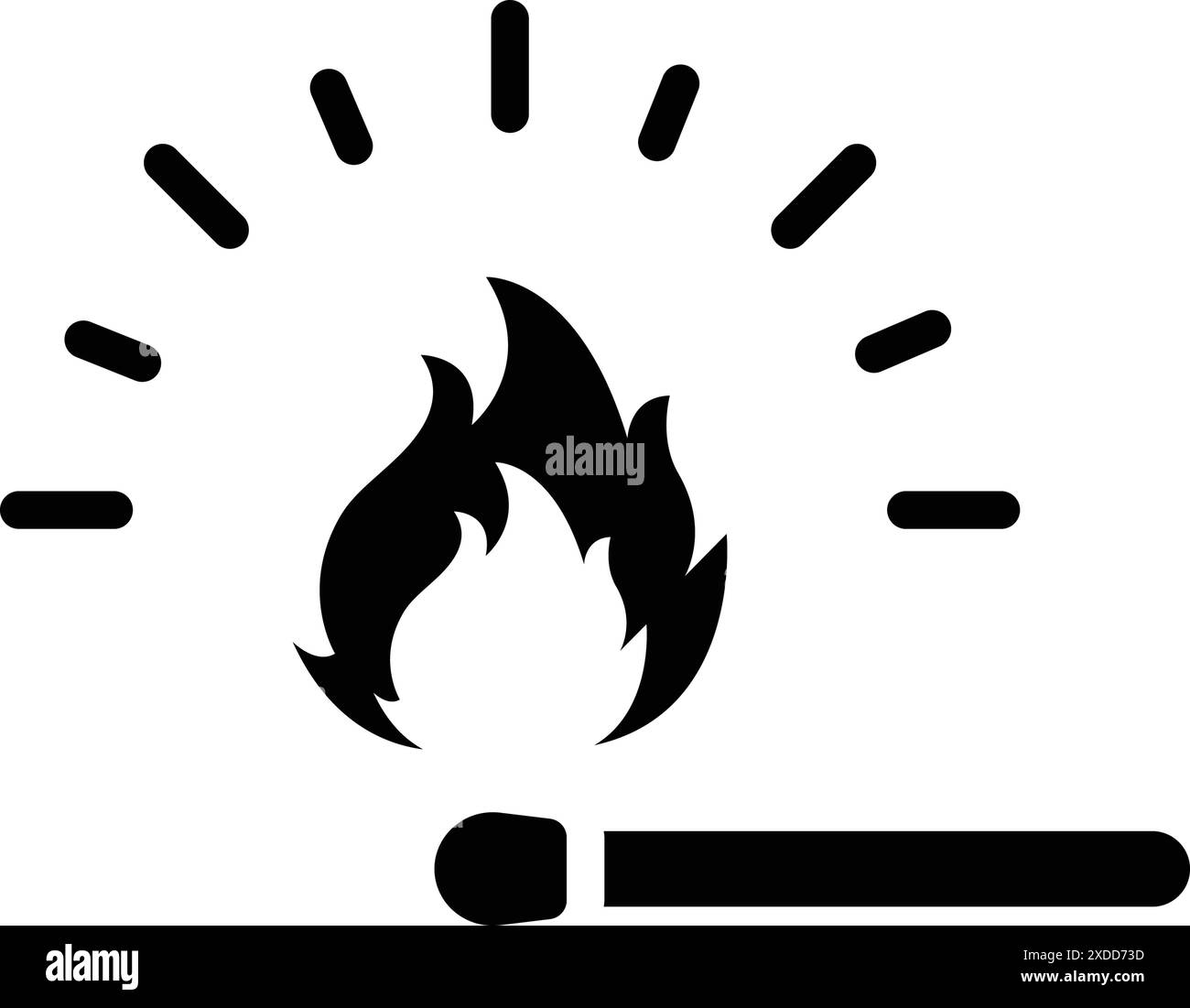 Icon for match,matchstick Stock Vector Image & Art - Alamy