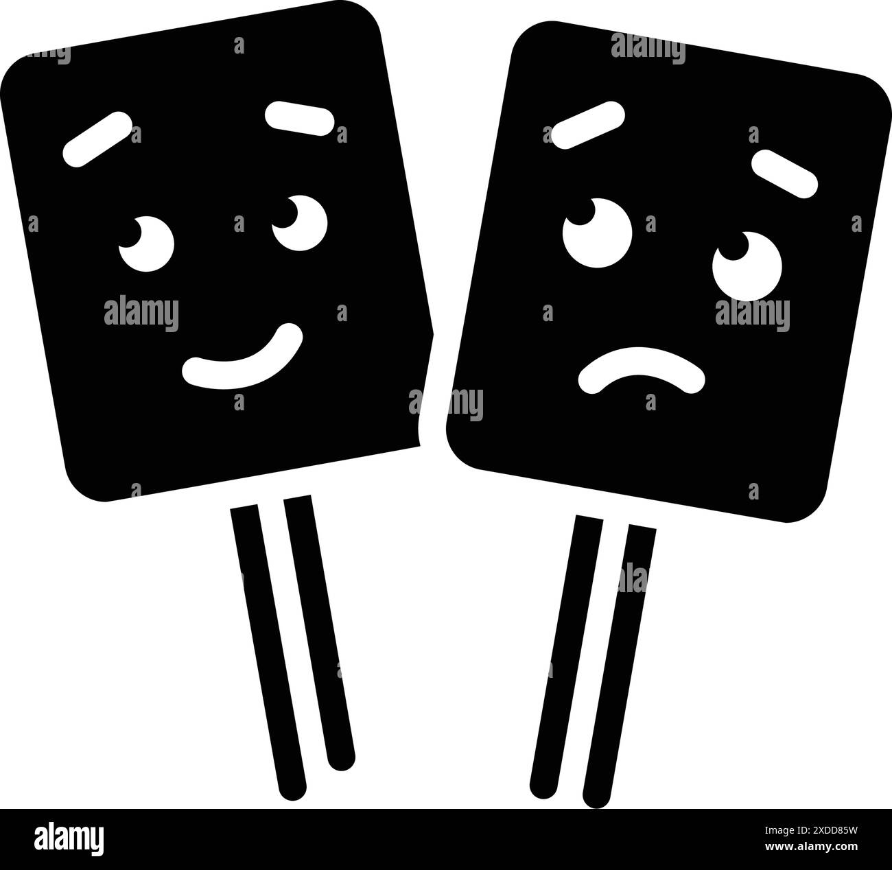 Emotional emoji Black and White Stock Photos & Images - Alamy