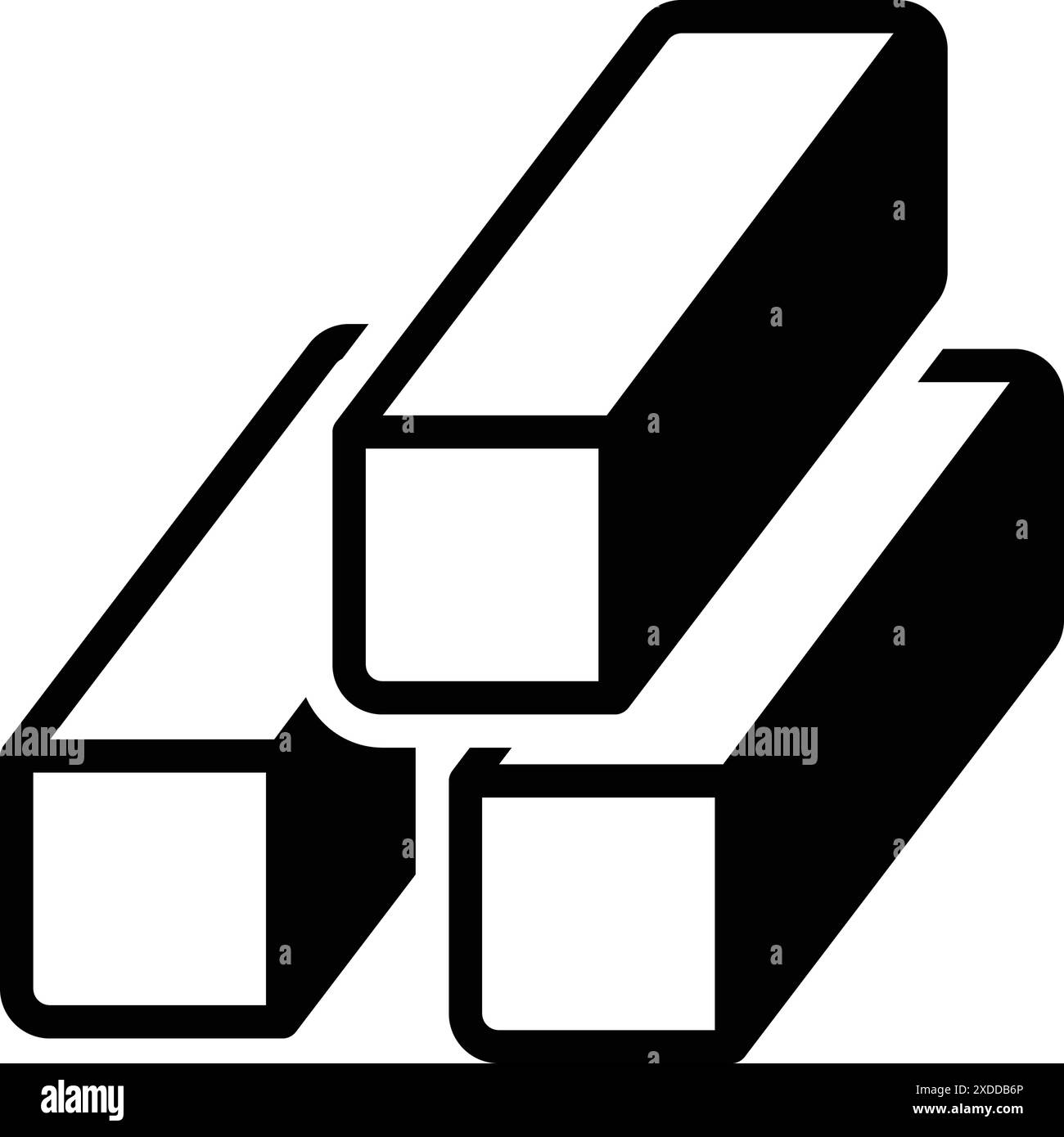 Icon for metal,steel Stock Vector