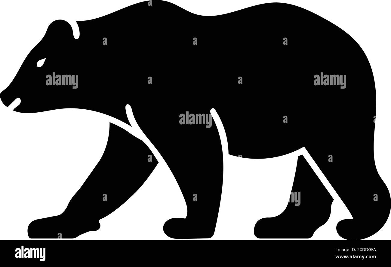 Icon for bear,omnivores Stock Vector Image & Art - Alamy