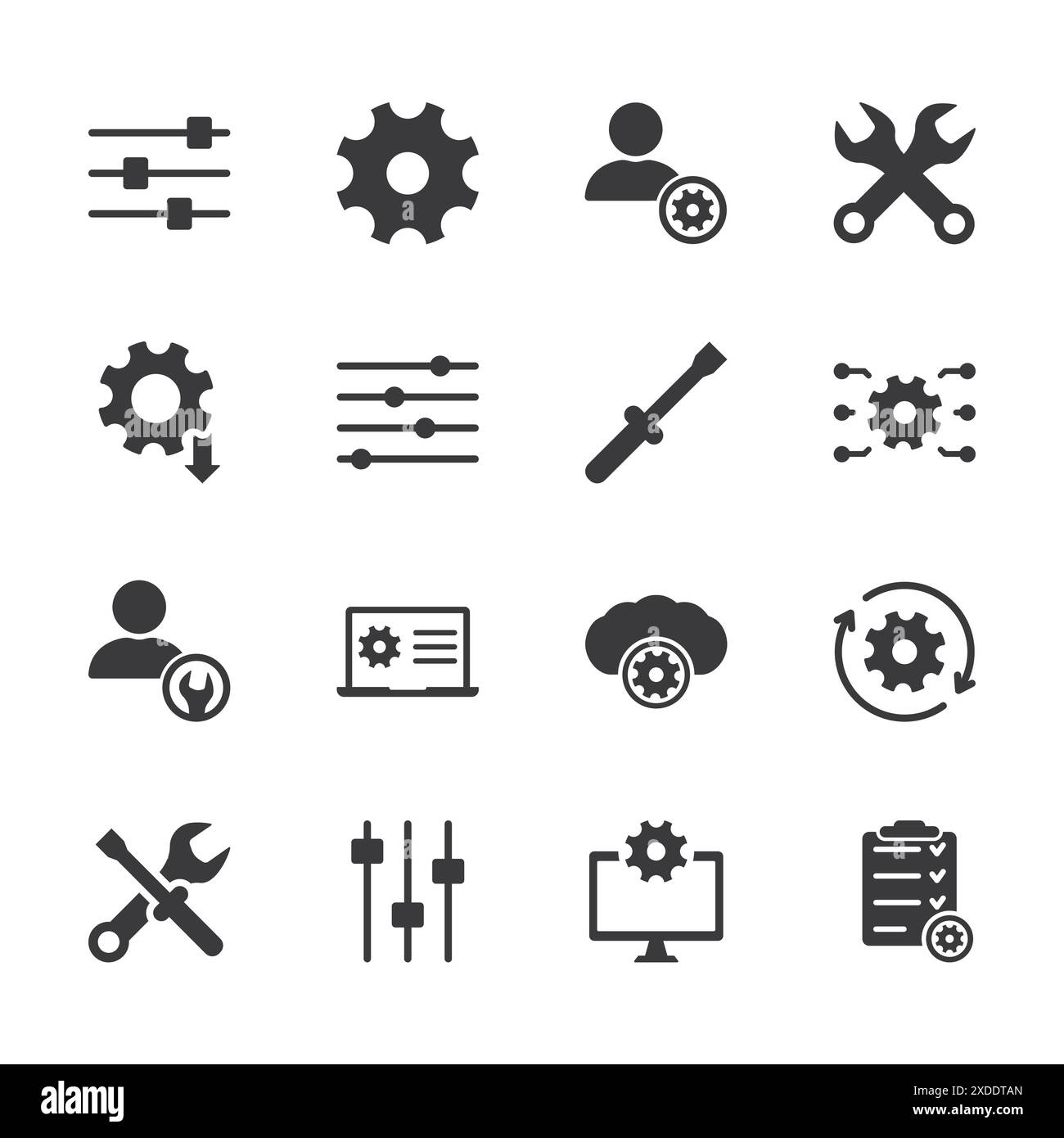 Technical support contract Stock Vector Images - Alamy