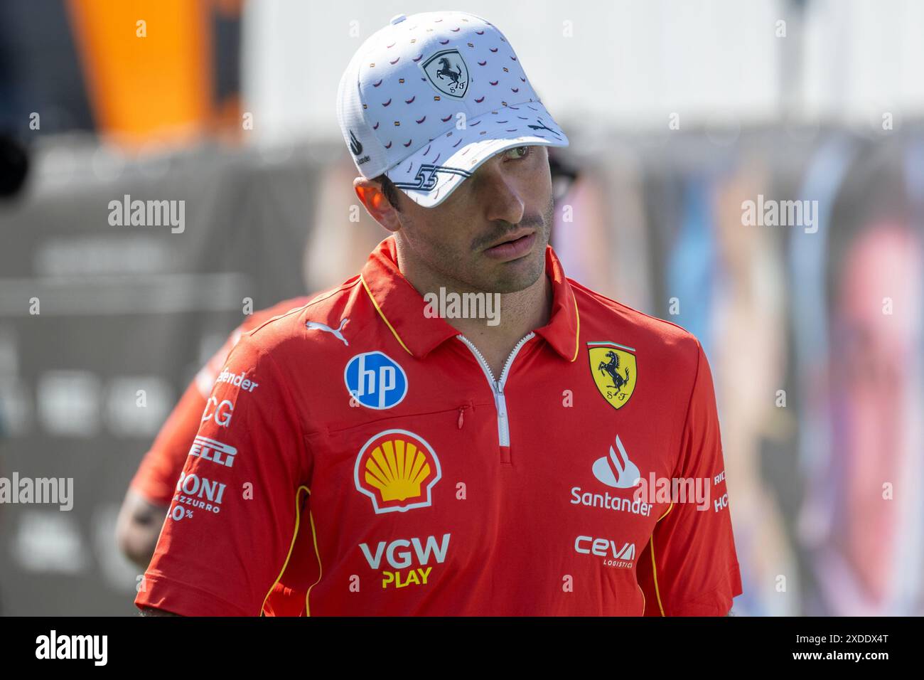 NÃ?°55 Carlos Sainz MEX Scuderia Ferrari during Formula 1 Aramco Gran