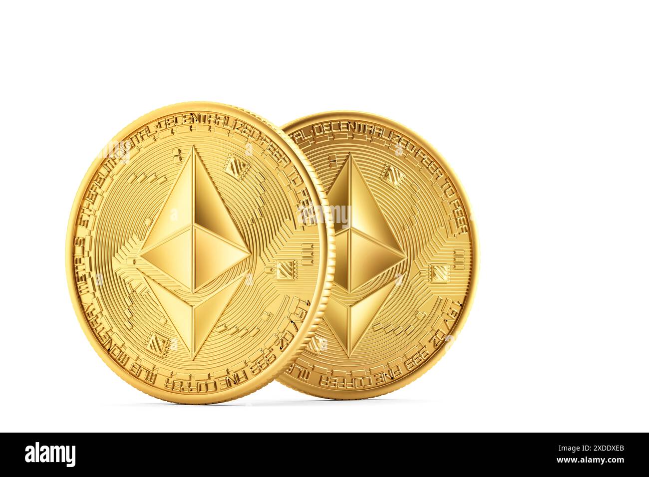 3d digital render golden hi-res stock photography and images - Alamy