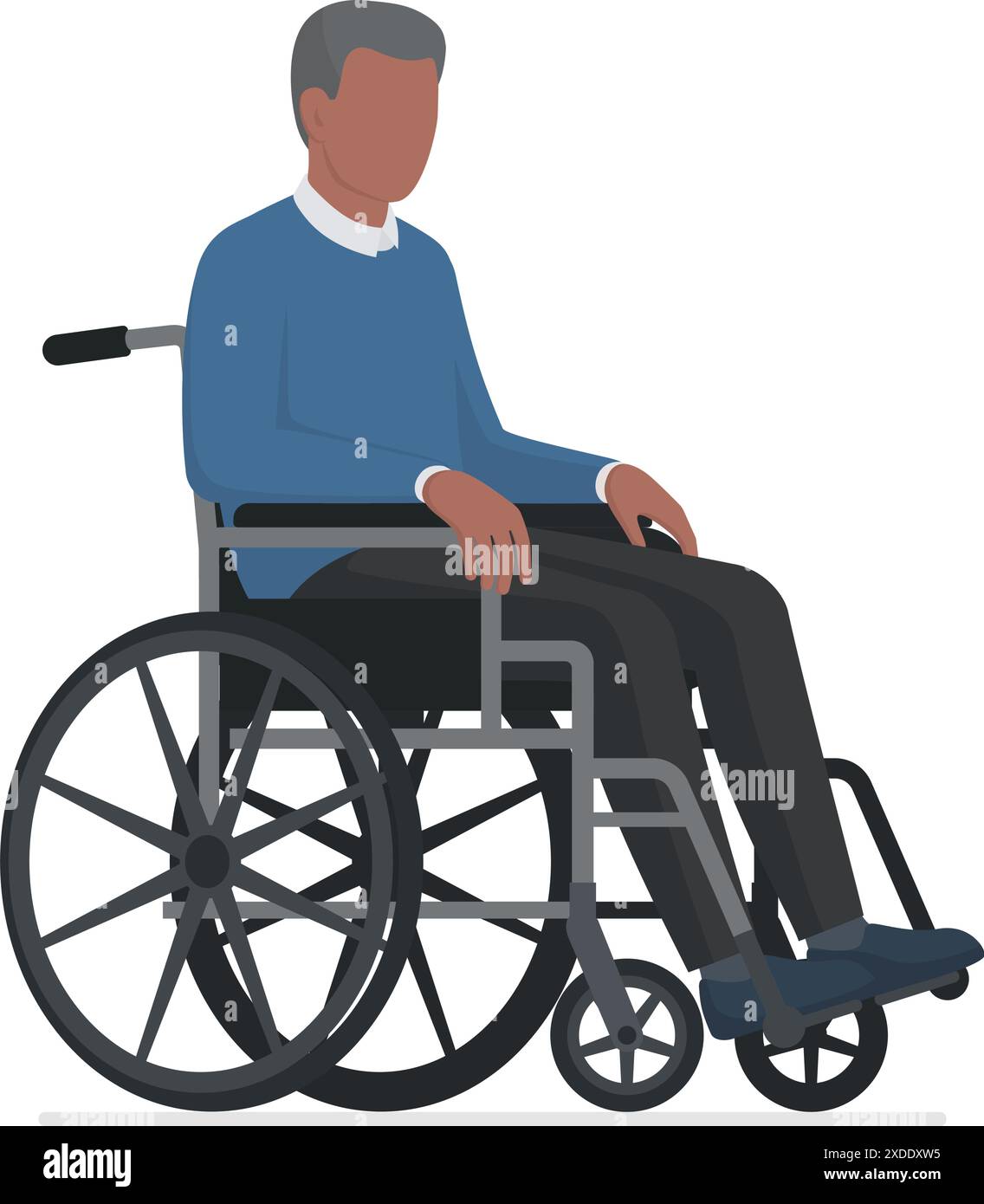 Senior african man Stock Vector Images Alamy