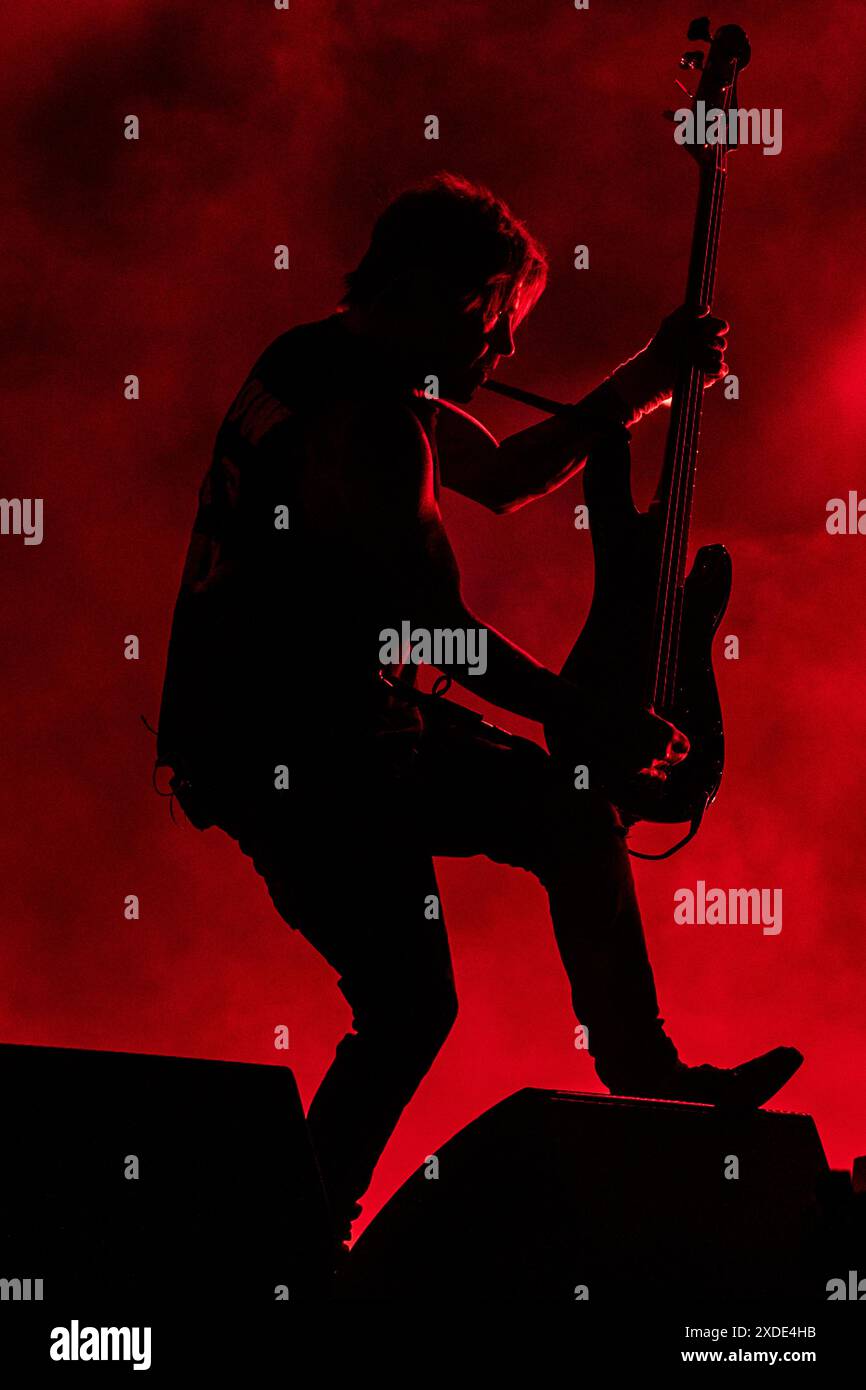 The Prodigy Headline the Main Stage at The Isle Of Wight Festival 2025