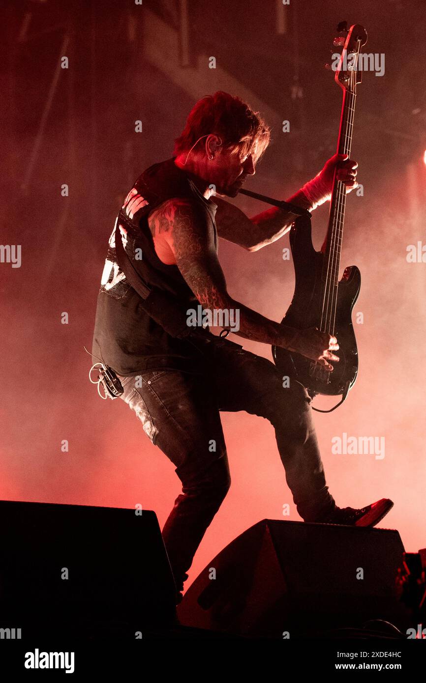 The Prodigy Headline the Main Stage at The Isle Of Wight Festival 2024