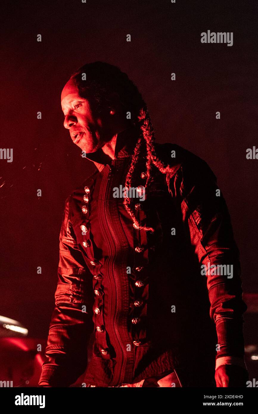 The Prodigy Headline the Main Stage at The Isle Of Wight Festival 2024