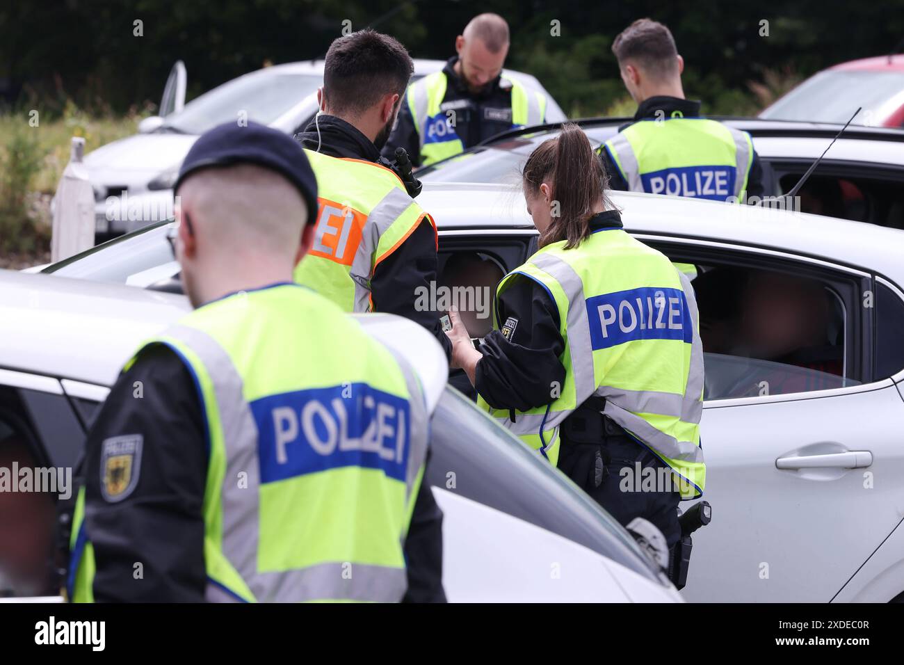Germany border 2024 check hi-res stock photography and images - Alamy