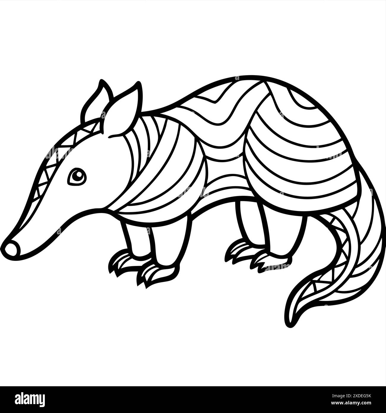 animal-mandala-coloring-pages-for-stress-relief-stock-vector-image