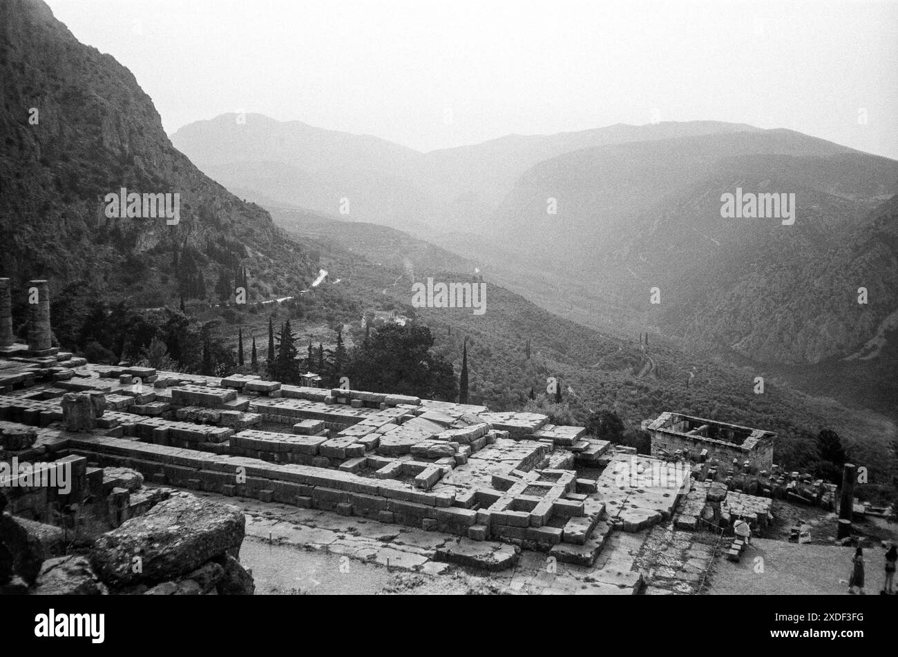 Delphi Gorge, Greece, Europe Stock Photo - Alamy