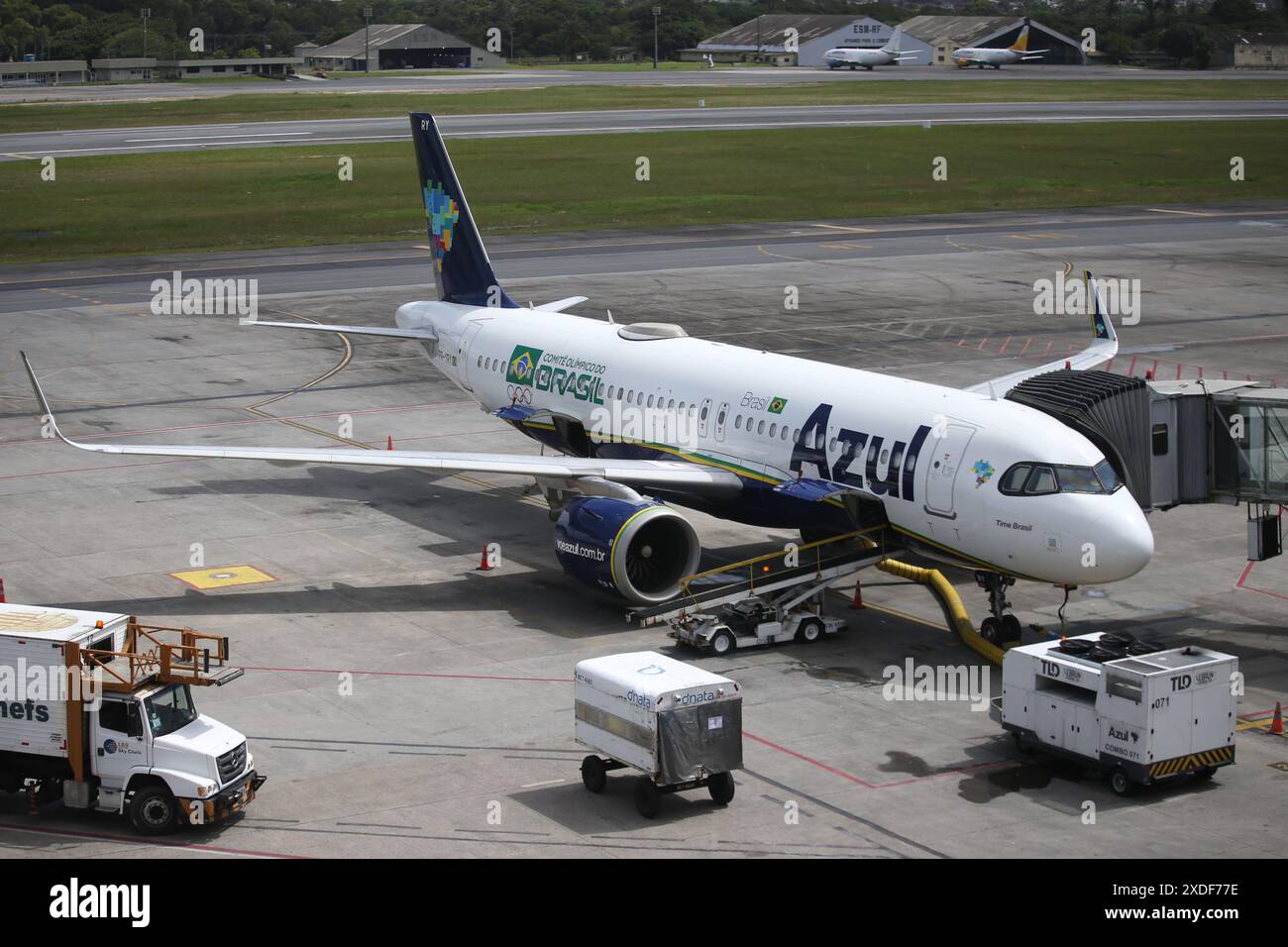 PE RECIFE 06/22/2024 RECIFE, AIRPORT MOVEMENT Azul company