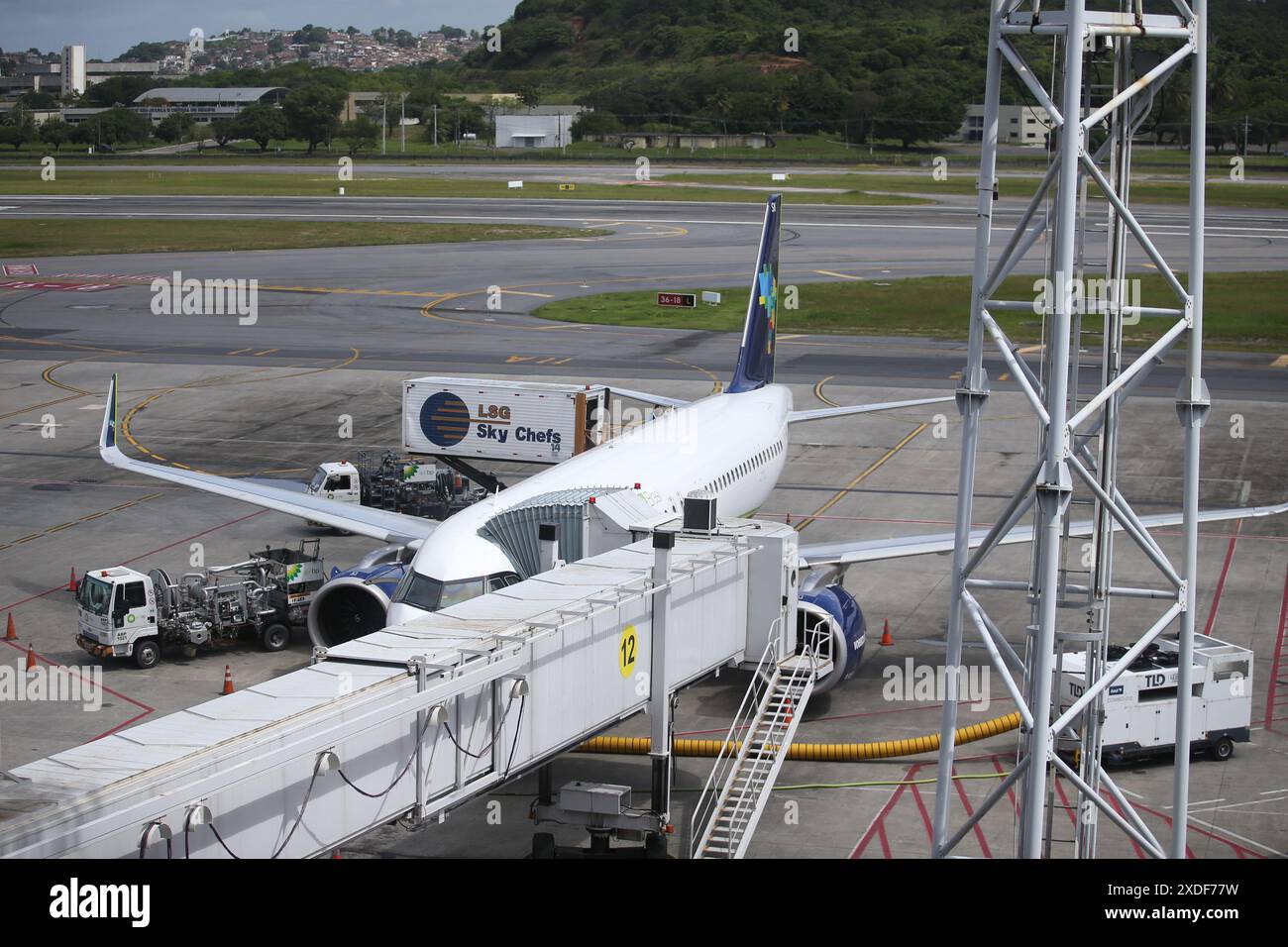 PE RECIFE 06/22/2024 RECIFE, AIRPORT MOVEMENT Azul company