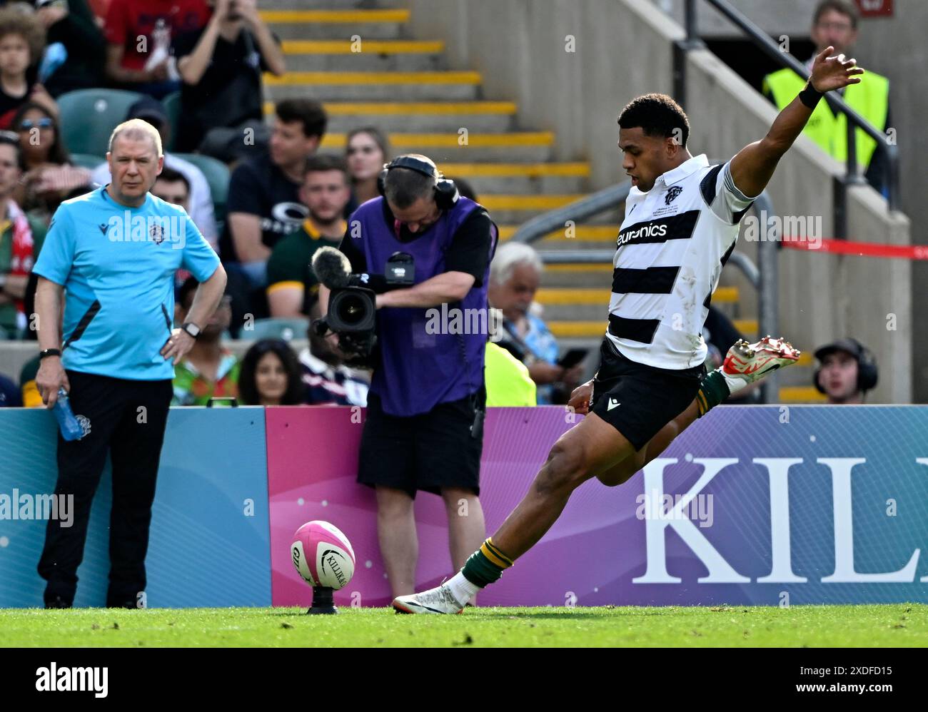 Twickenham . United Kingdom. 22 June 2024. Killick cup, Barbarians V