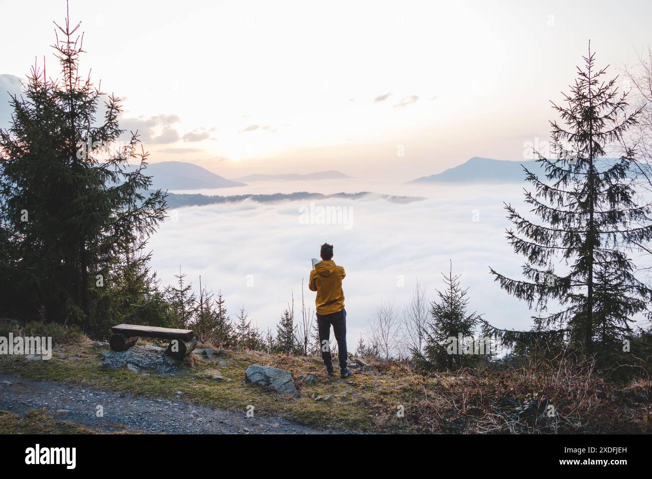 Adventurer takes photos on hi-res stock photography and images - Alamy