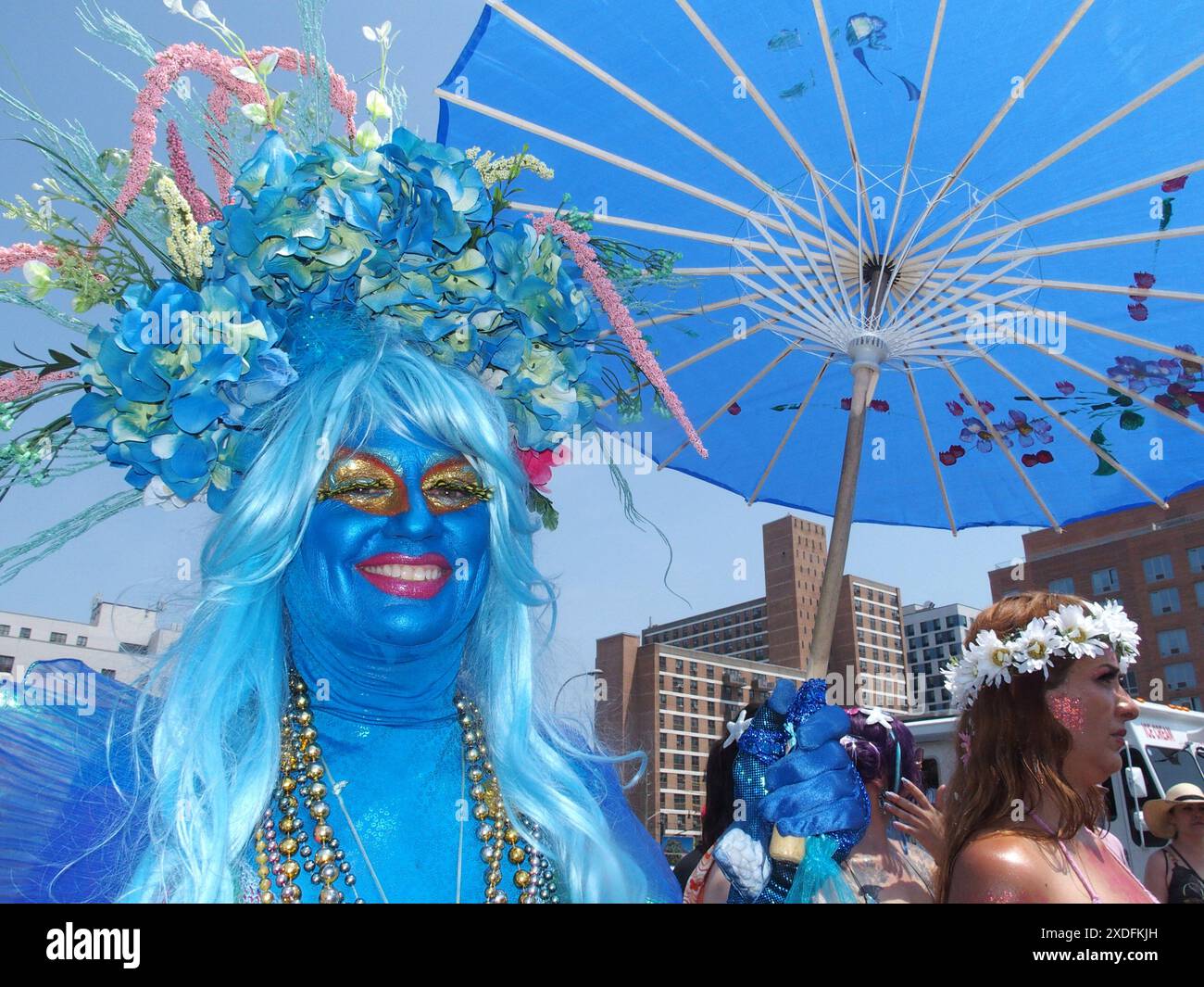 New York, New York, USA. 22nd June, 2024. Brooklyn New York, Coney ...